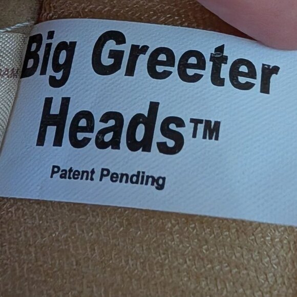 Dan Dee Big Greeter Head Black Cat Panther Halloween Mask Cosplay Furry Head - Picture 9 of 16